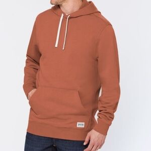 Duluth Trading Souped-Up Sweats Pullover Hoodie Mens Large Relaxed Fit Orange